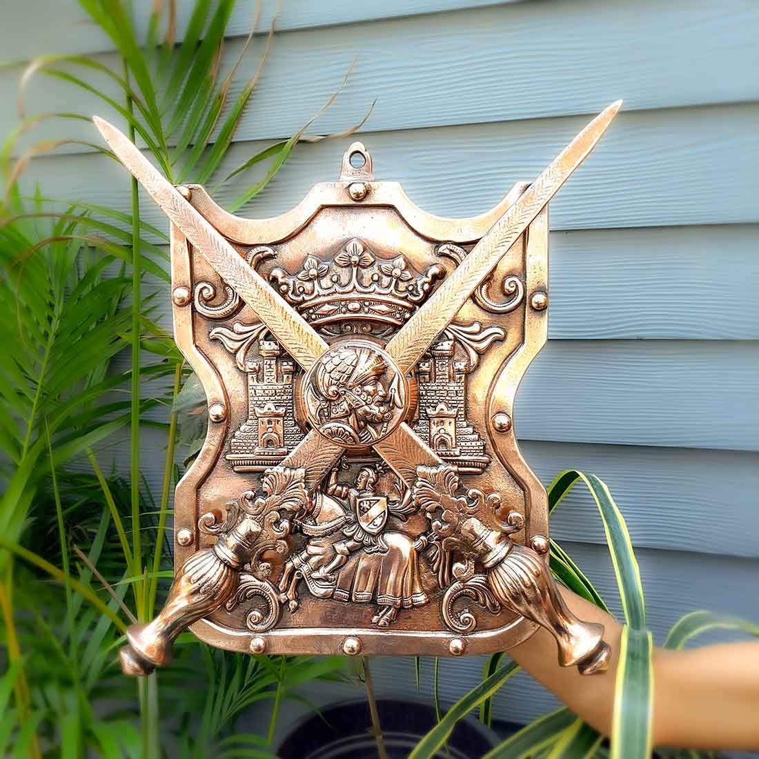 Vintage Dhal Talwar Set 16 Inches for Wall Decor Etsy