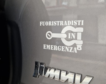 Adesivi di FUORISTRADISTI IN EMERGENZA