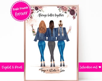 Cadeau Meilleure Amie Etsy