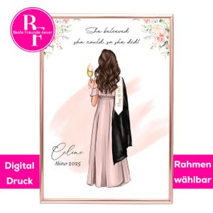 Foto de regalo de graduación personalizada | Estudio de regalo de graduación, examen de licenciatura y maestría | ¡Felicitaciones por tu graduación! | examen aprobado