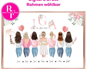 Bachelor Party Gift Personalized | JGA Poster | Team Bride | Thank you for JGA | Bride JGA Picture | Bride Maid of Honor