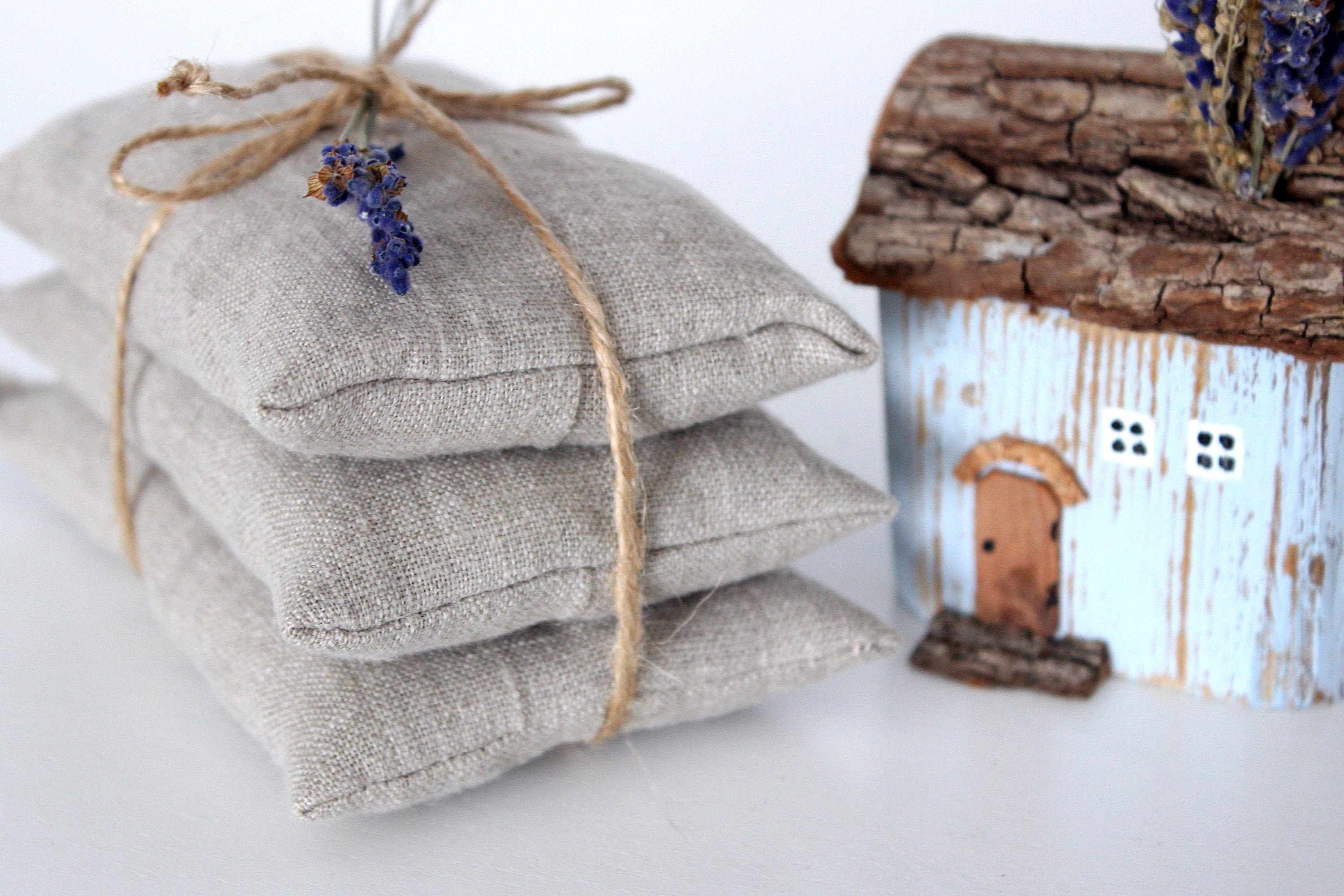 Aroma sachet bags Natural Linen Sachets With Dried Lavender or Etsy