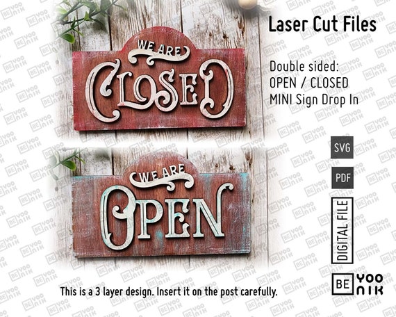 We are open/close Mini Case 小物 GOOD GRIEF! We are open⁄close