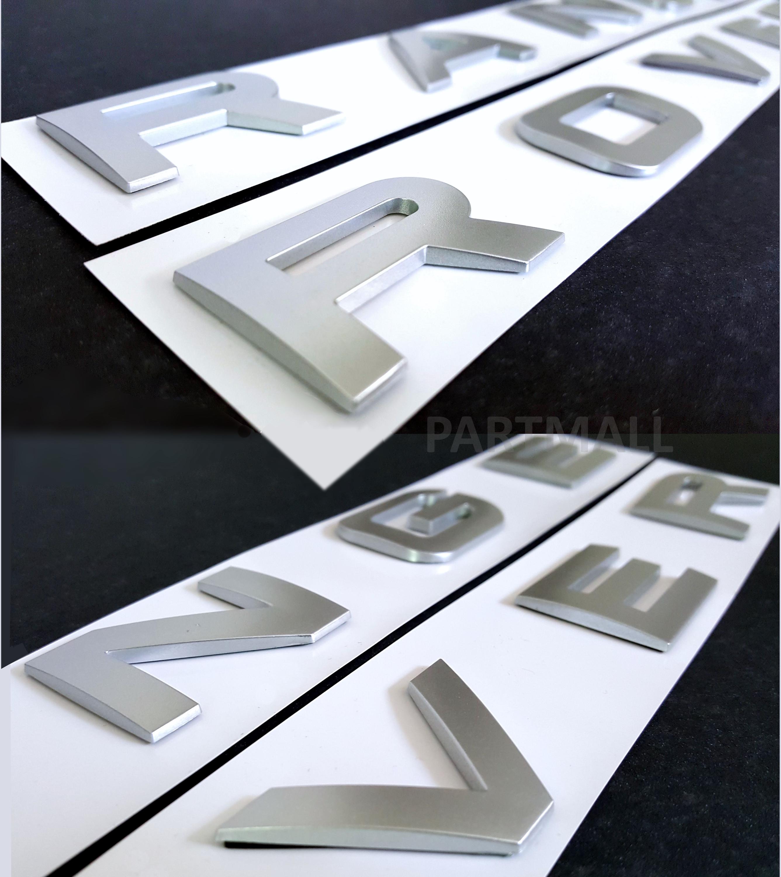 Range Rover Letter Kit RANGE ROVER Emblem | Hood Trunk Tailgate Letters - 10 Piece Set - Etsy