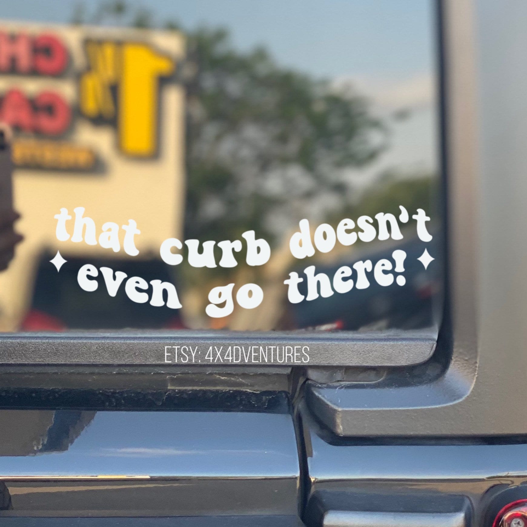 That Curb Doesnt Even Go There Bumper Decal Curb Hitter - Etsy That Curb Doesnt Even Go There Bumper Decal Curb Hitter - Etsy