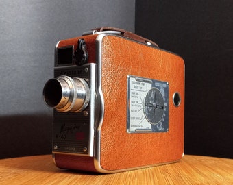 Keystone Olympic 8mmフィルムカメラ ムービー Vintage Keystone Olympic K-32 8mm Roll Film Movie Camera