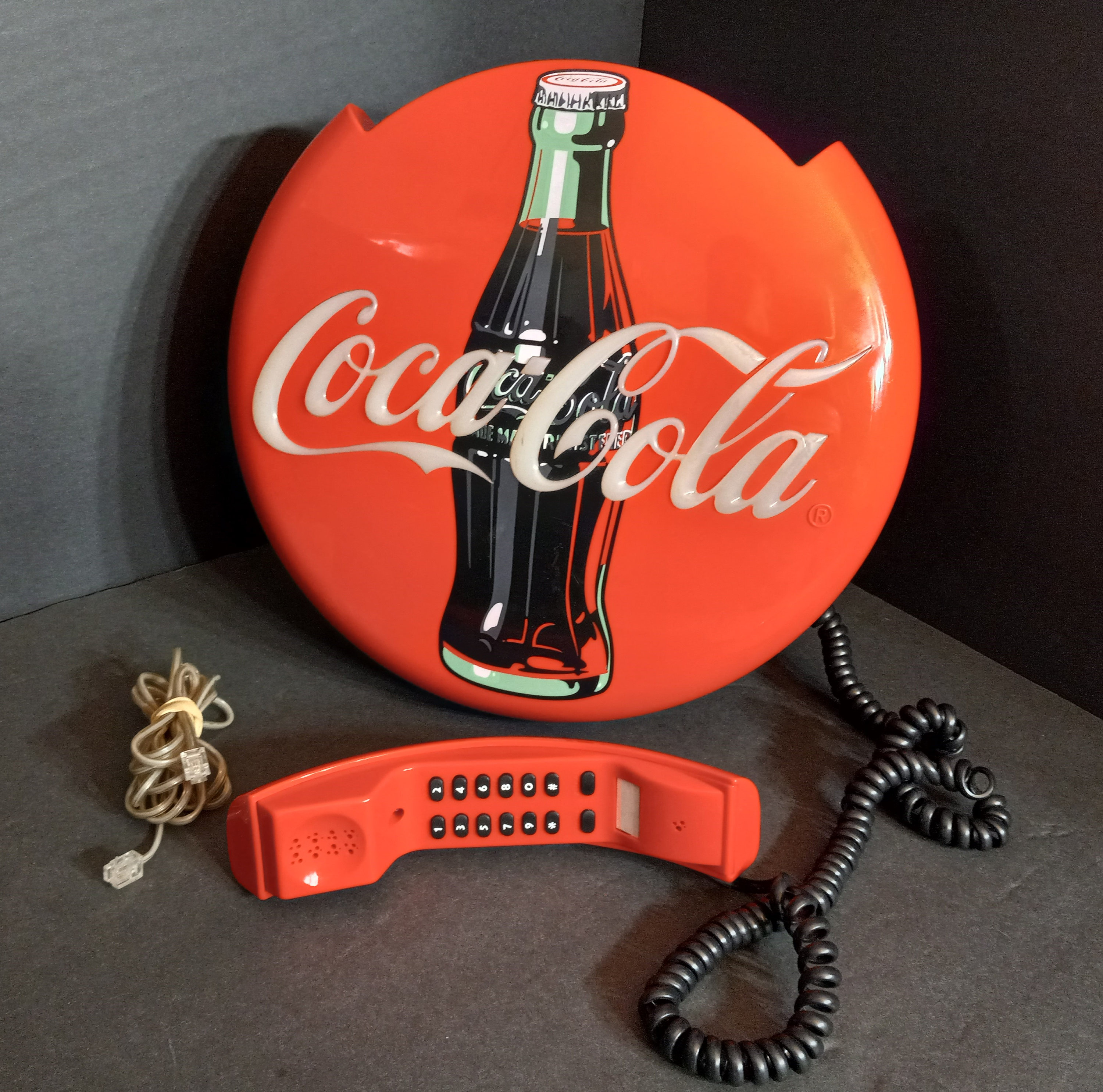Vintage Coca-cola Brand Telephone 1995-97 Official Coca-cola