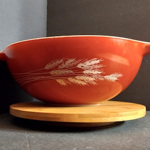 Vintage Pyrex Autumn Harvest Cinderella Bowl Set: 1979-86 Nesting Bowls
