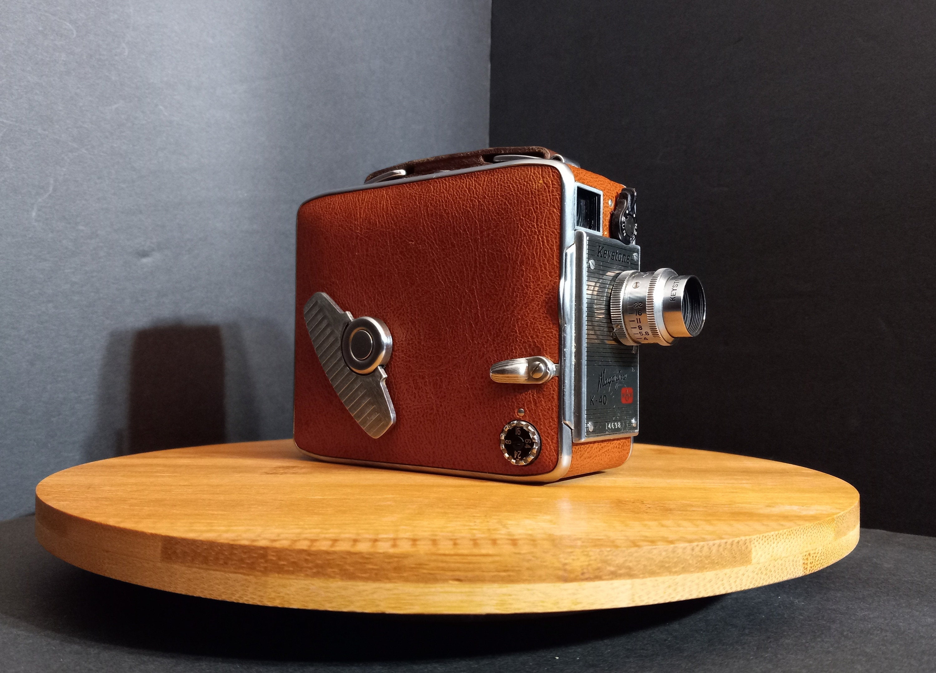 Vintage Keystone 8mm Movie Camera K-40: 1949 Kashmir Model Works