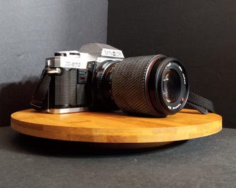 Vintage Minolta X-370 35mm SLR Film Camera Japan Tokina Lens