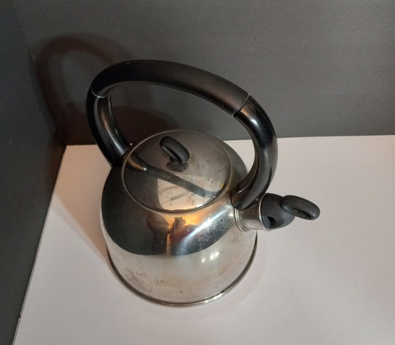 Vintage Copco Stainless Steel Whistling Tea Kettle Special -  Hong Kong
