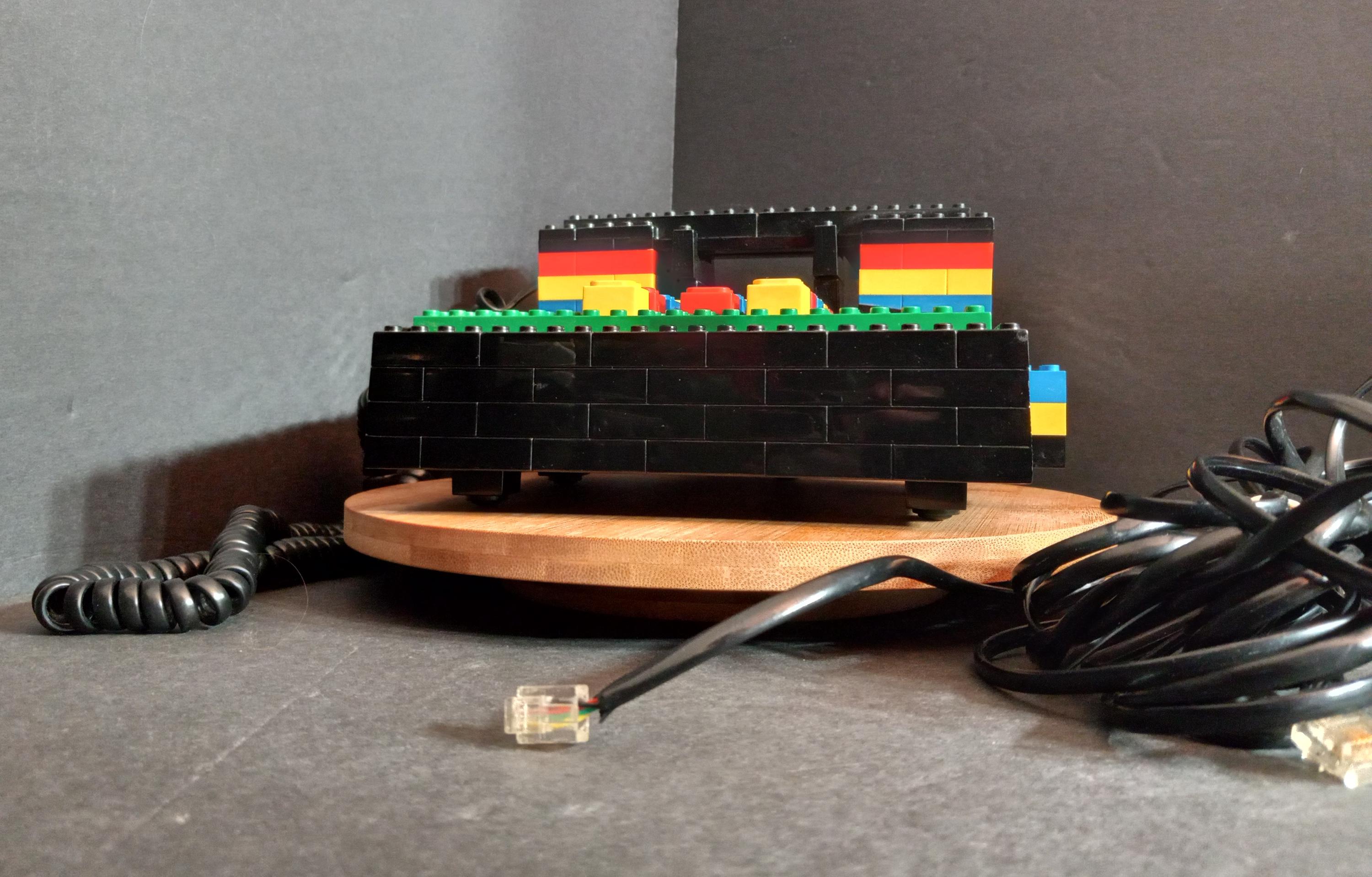 ヴィンテージ ブロック Tyco Super Blocks Telephone 410PCS Retro