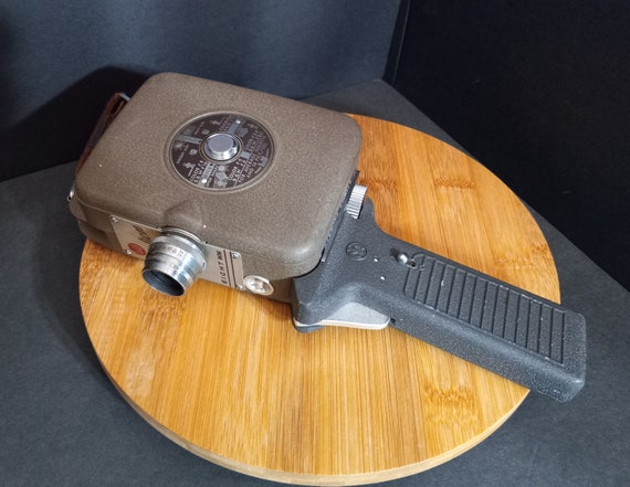 Vintage Dejur Citation 8mm Movie Camera With Pistol Grip Works - Etsy