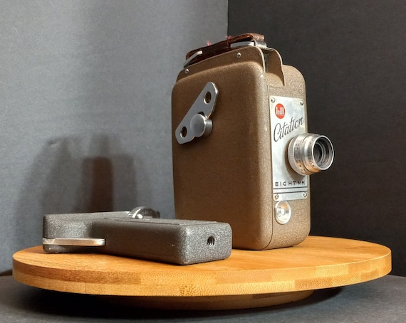 Vintage Dejur Citation 8mm Movie Camera With Pistol Grip Works - Etsy