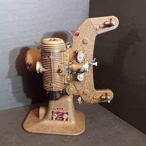 Vintage Bell & Howell 8mm Filmo Master 400 8mm Movie Projector 1930s Gift Decor Prop Eclectic Collectible Portable Film Projector