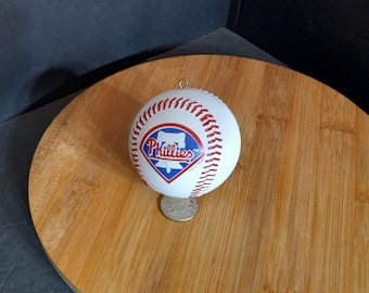 Vintage MLB Philadelphia Phillies Christmas Replica Baseball Ornament