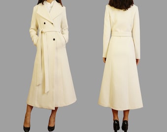 FORECASTER of Boston Black 100 Wool Coat With Fur Trimmed Hood. Size 11 12 Etsy UK