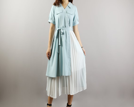 white christmas dresses Ever-Pretty A-Line Pleated Chiffon Tie-Waist Evening Dress main image 0