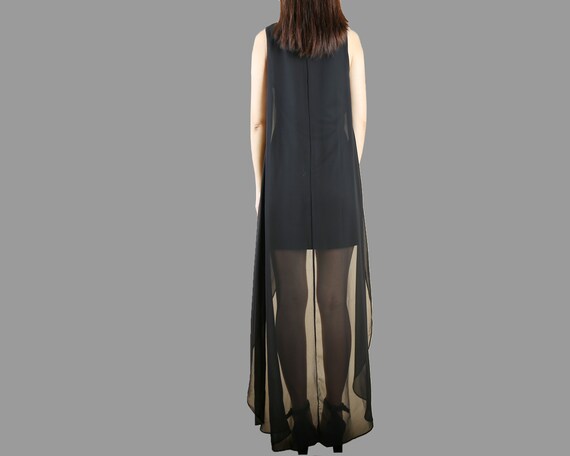 chiffon tank dress Women's Dress - Chiffon Floral Tank Dress