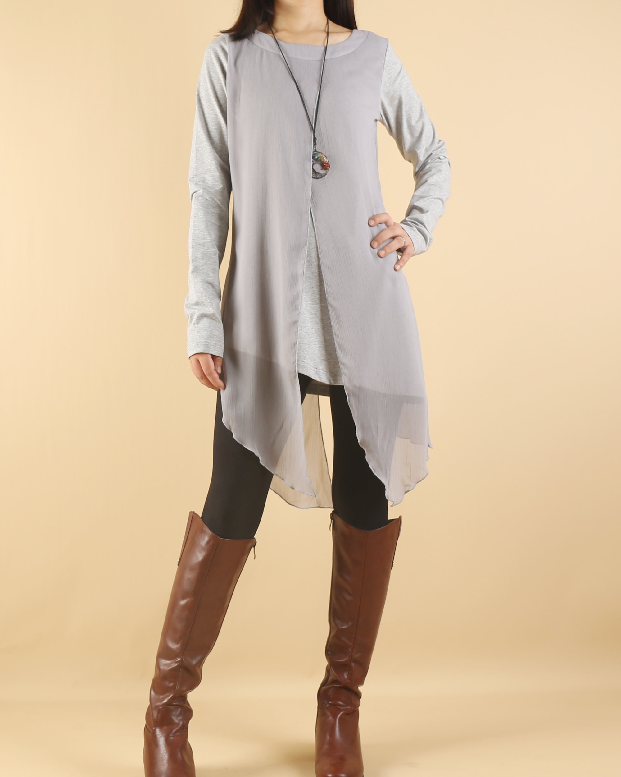 TUNIC DRESS / LADIES (Re) チュニックドレス Lemonade］キャミソールチュニックドレス /Camisole Tunic Dress