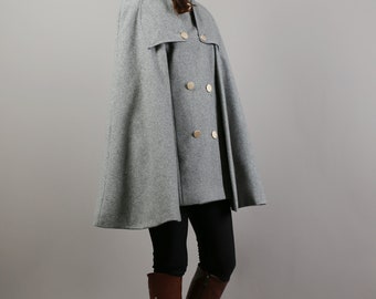 ジャケット・アウター Herlipto Two-Way Belted Cape Coat Two-Way Belted Cape Coat