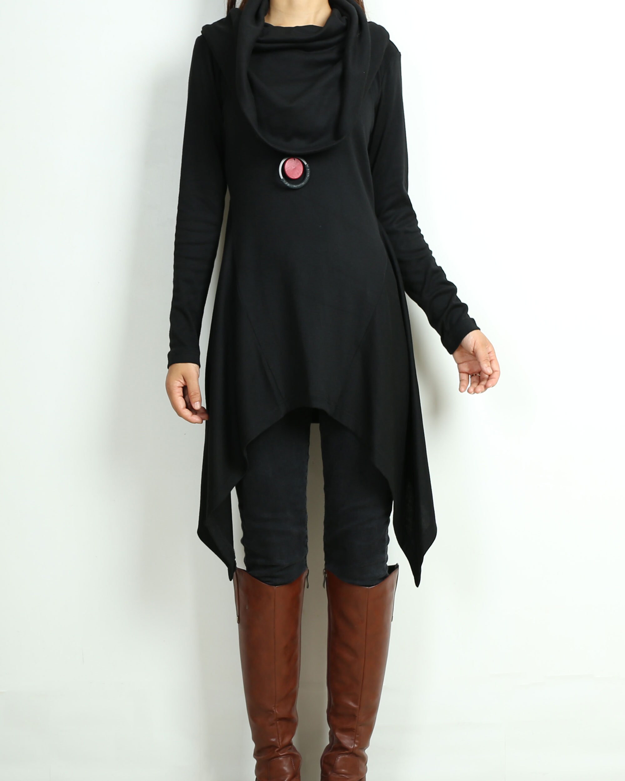 ワンピース SPORTMAX MARANTA - Asymmetrical Chemisier Relaxed-fit poplin dress, ultramarine | 