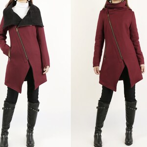 ジャケット・アウター herlipto Odette Wool-Blend Coat - swan M Photo_306_b61e3a08-7d22-42ec-