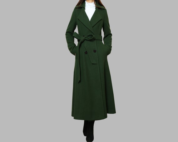 Wool Coat Women, Long Wool Jacket, Coat Dress, Winter Coat