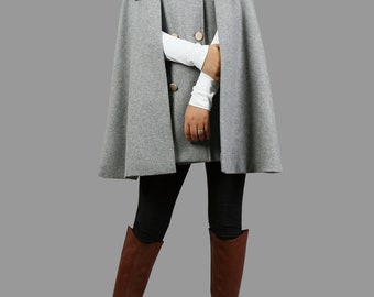 Cape Coat Women, Wool Poncho Jacket, Wool Cloak Coat, Wool Shawl Winter Coat, Vintage Capey1106 - Etsy Cape Coat Women, Wool Poncho Jacket, Wool Cloak Coat, Wool Shawl Winter Coat, Vintage Capey1106 - Etsy