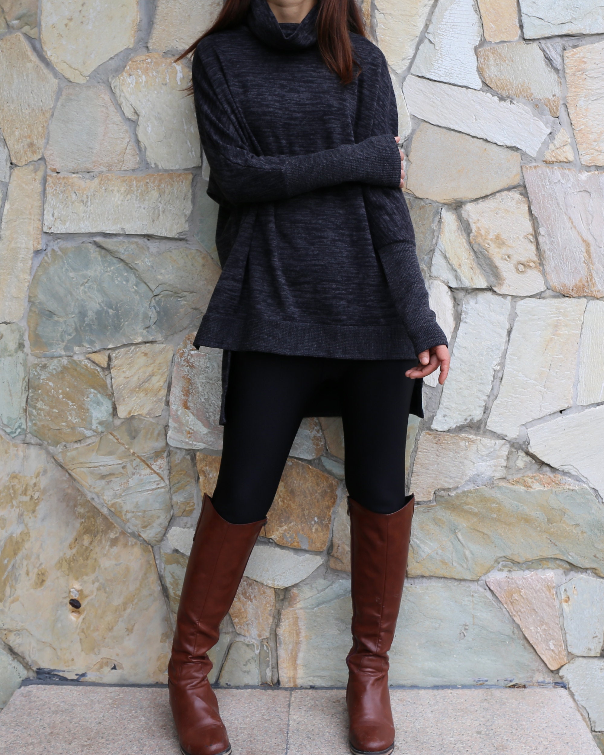 shawl collar pullover sweater women's