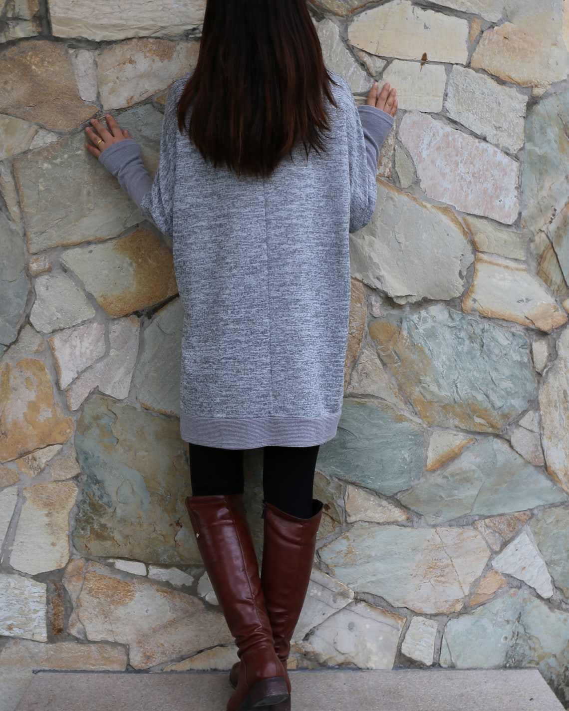 pullover shawl sweater