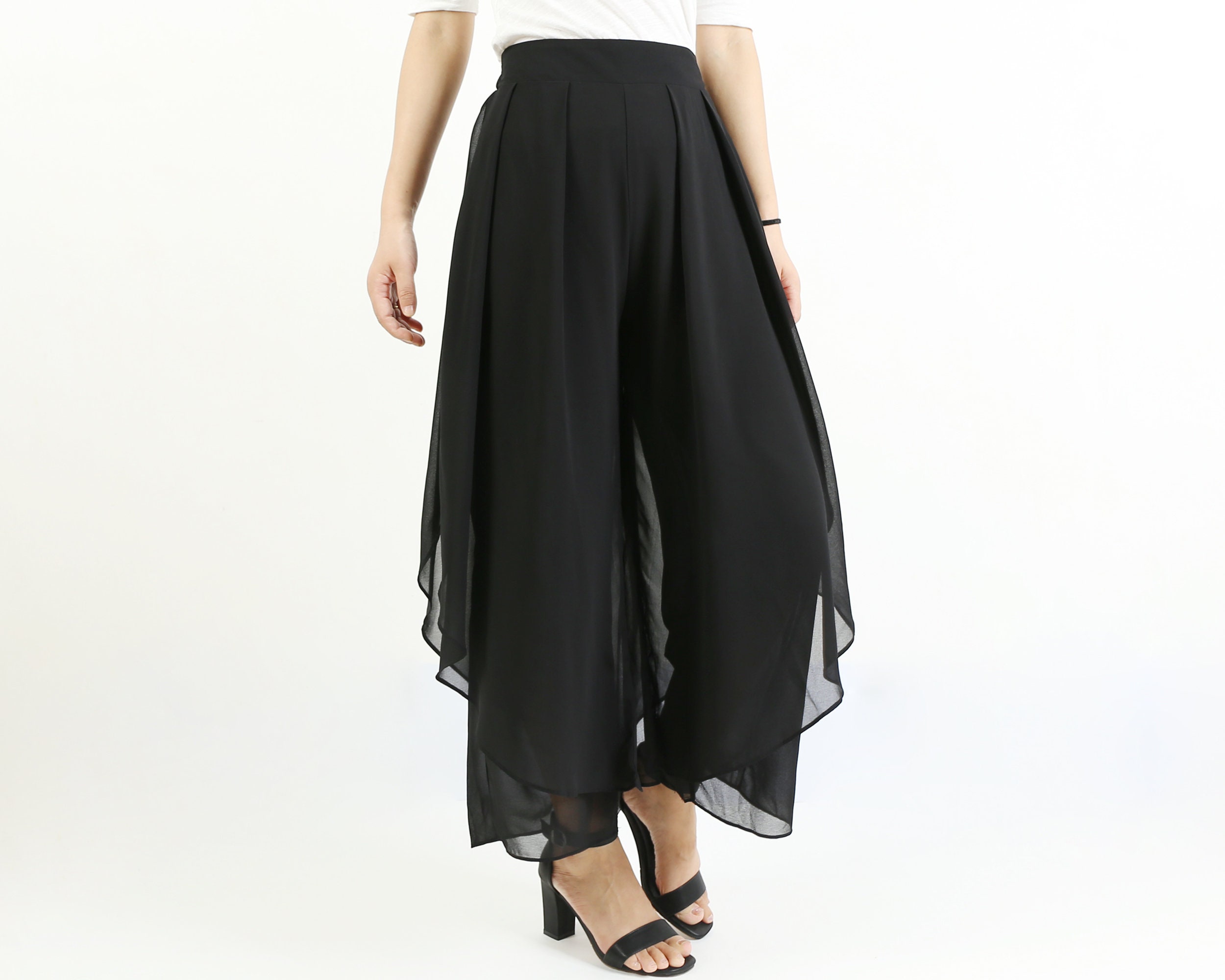 Formal Skirt Pants Etsy