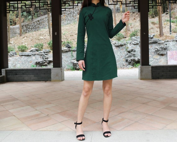 Modern long sleeve dress 2025