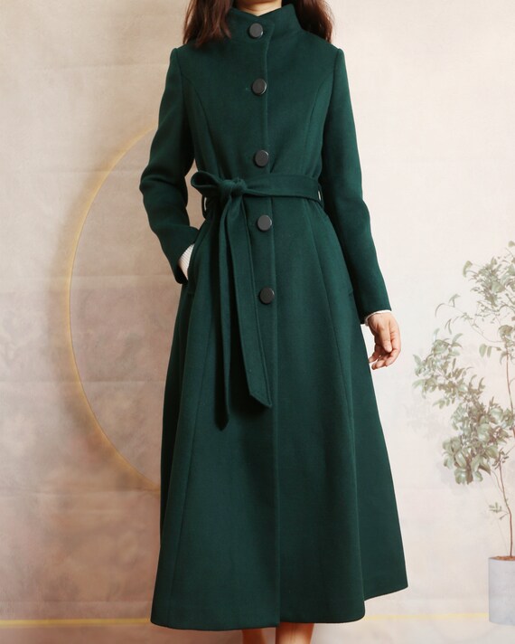 ジャケット・アウター AVON HOUSE wool long coat el Wool Coat Women, Long Wool Jacket, Coat Dress, Winter Coat