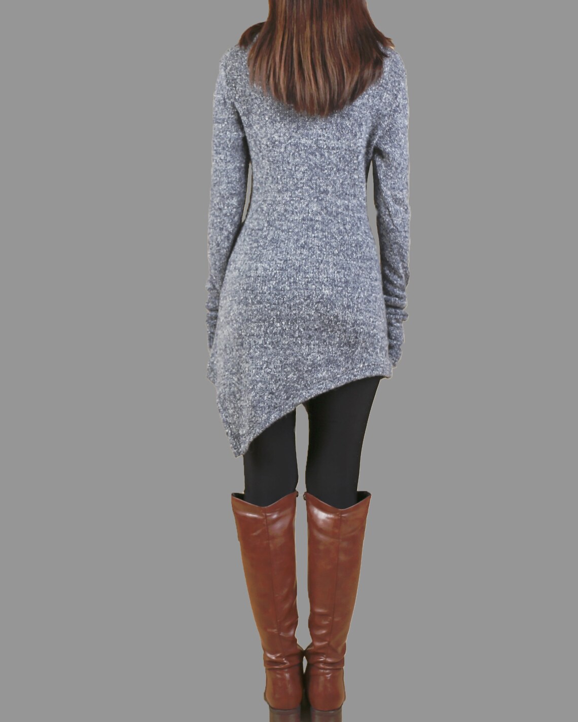 Pullover sweater women Asymmetrical knit tops sweater tunic Etsy