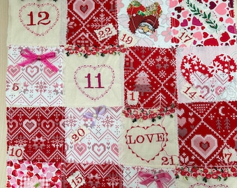 Pretty Hearts Advent Calendar