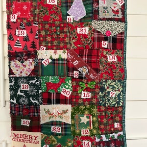 Advent Calendar with tartan image 2