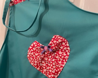 Hearts apron