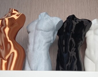 Muscular Man Torso Statue / Ornament