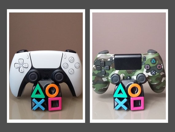 Controller Stand Suitable for PS4 & PS5 Controllers With Iconic PS Symbols  
