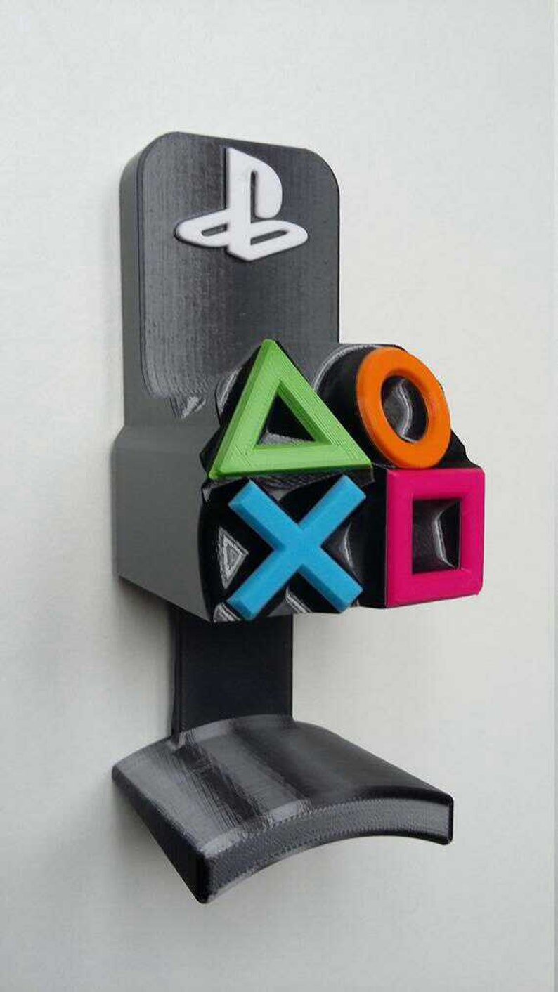 PS5 Controller Wall Mount With Headset Hook Etsy