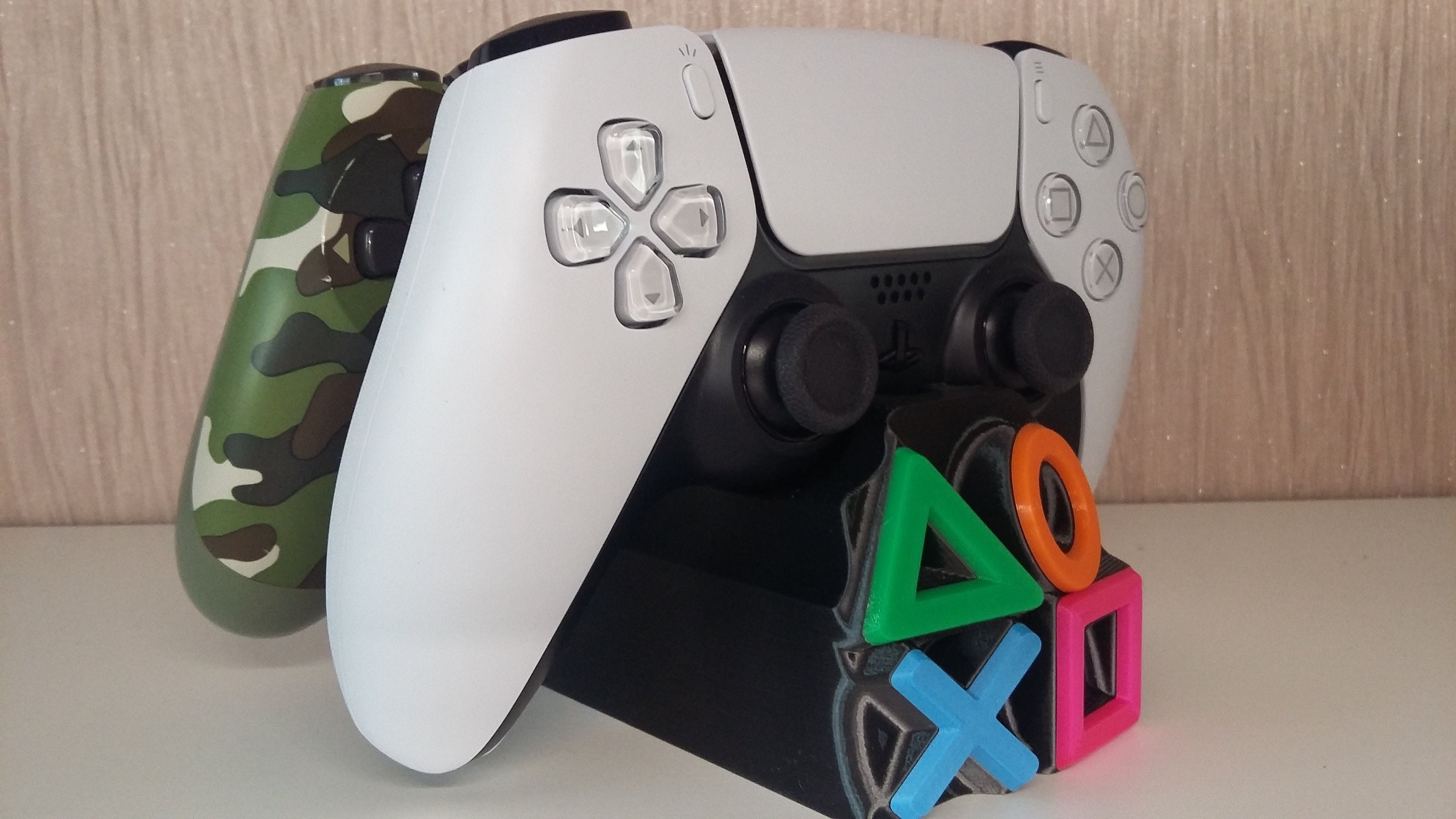 Controller Stand Suitable for PS4 & PS5 Controllers With Iconic PS Symbols  