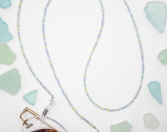 Delicate Beaded Eyeglass Chain / Multiple Colors