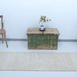 2x11 Turkish Nötr Runner, Oushak Runner, 2x11, Neutral Runner, Muted Runner, Handmade Runner, Corridor Runner, Turkey Runner, 2.6x11.7 feet