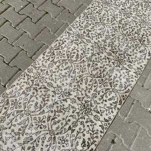 Oushak Läufer,türkischer Läufer,2'3x8'2 Füße,türkischer Teppich,Oushak Teppich,anatolischer Teppich,gedeckter Teppich,antiker Teppich,dekorativer Teppich,Bereich Teppich,Küchenläufer