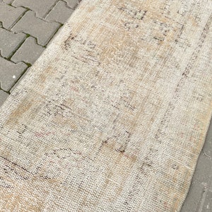 2x9 Turkish Runner, Runner Rug, Turkish Runner Rug, 2x9 Rug, Muted Runner Rug,Oushak Runner Rug,Vintage Runner Rug,Turkish Rug, Area Rug