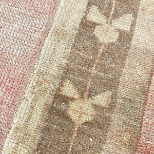 runner rug,2'0x7'7 feet,turkish runner,turkish rug,2x7 runner,oushak rug,antique rug,kitchen runner,oushak runner,muted rug,handknotted rug