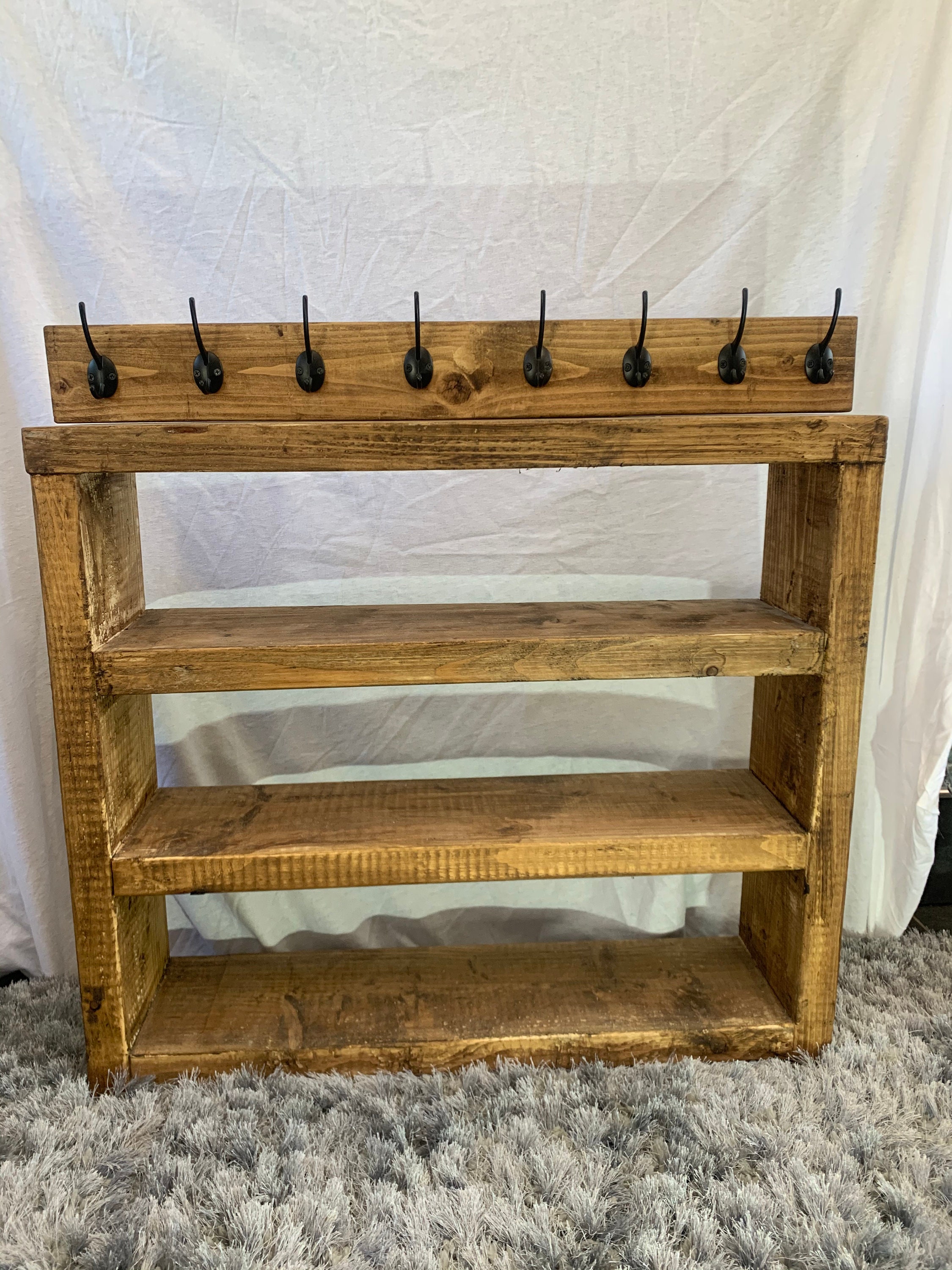 matching shoe and coat rack