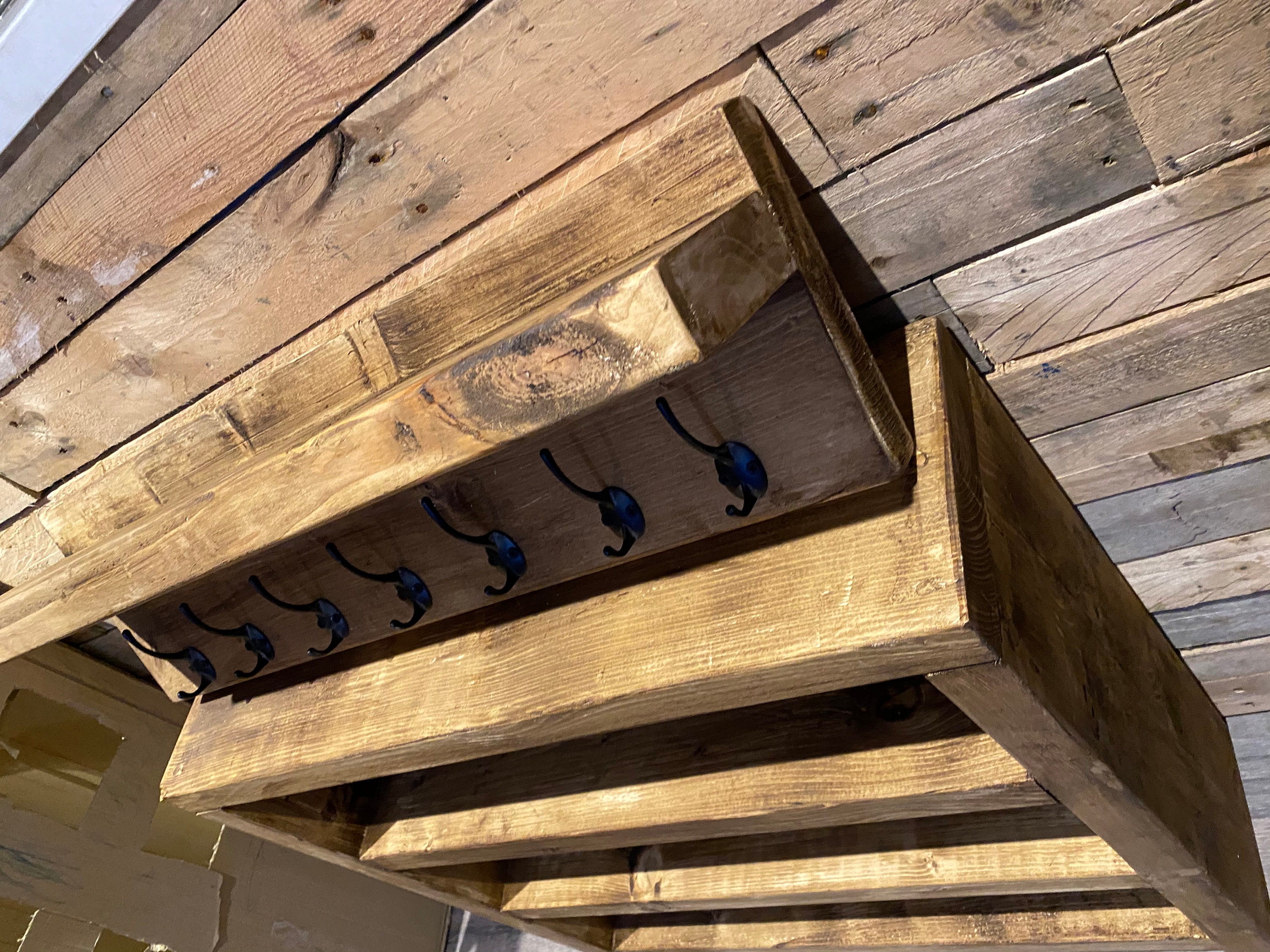 matching shoe and coat rack