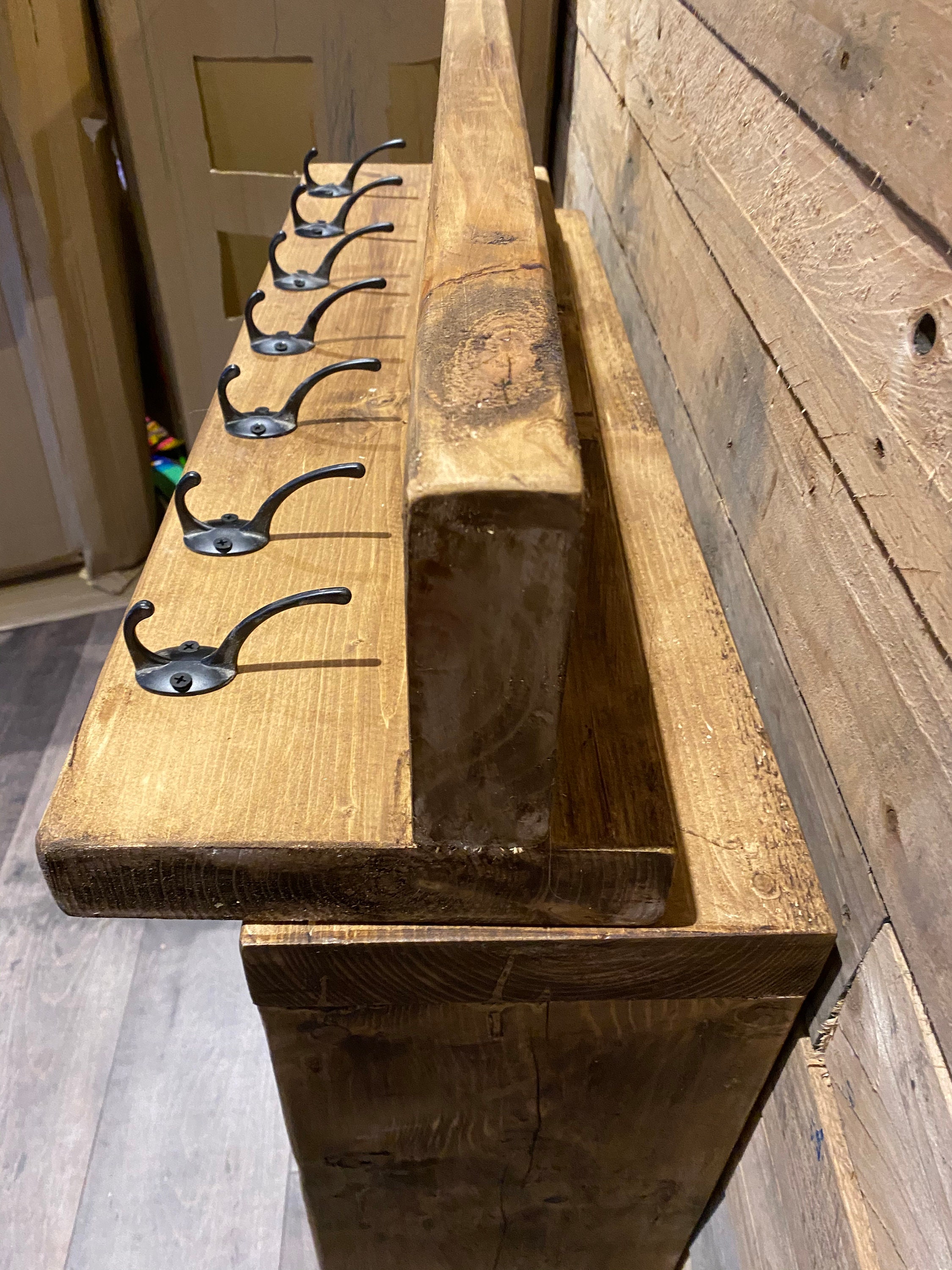 matching shoe and coat rack